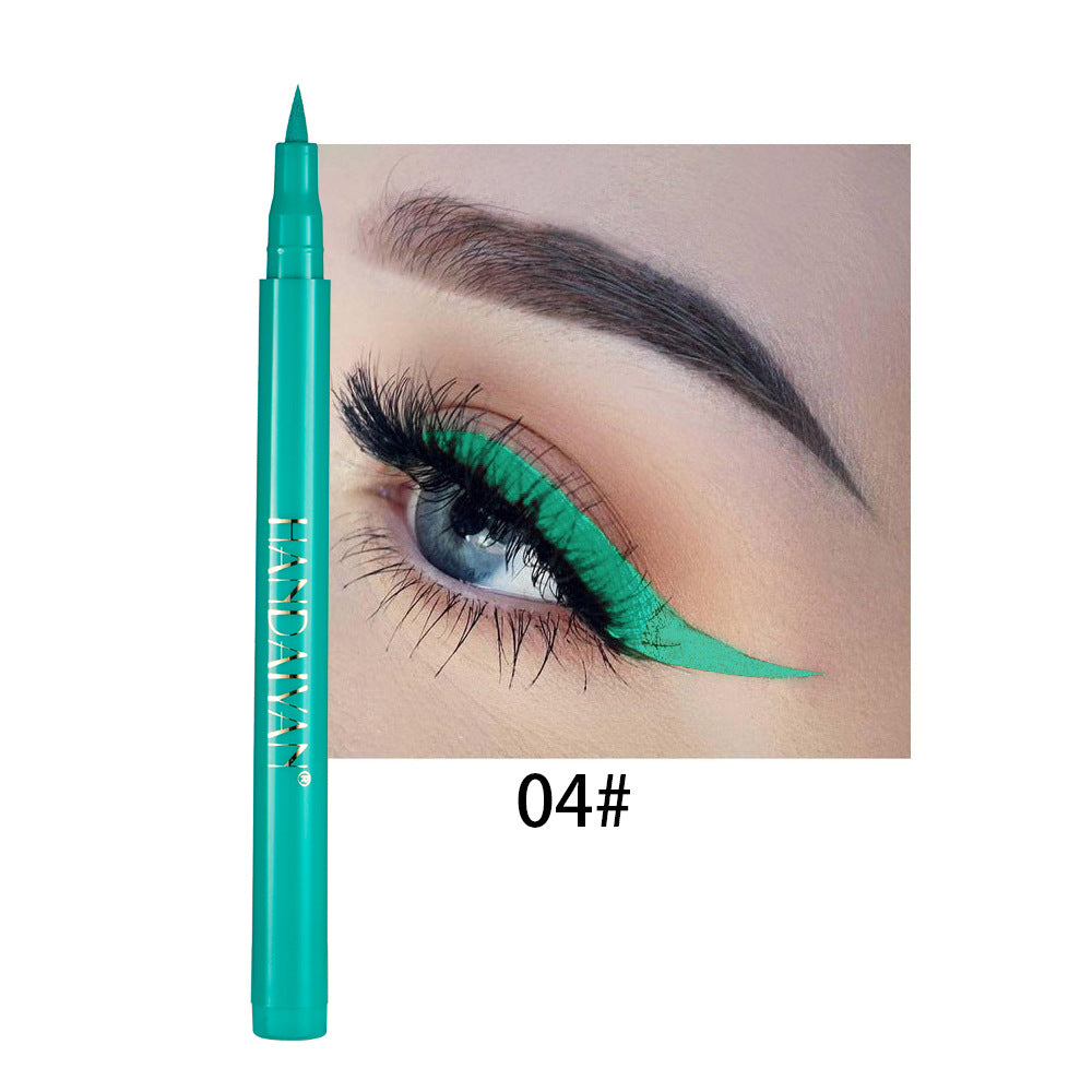 DIY Color Painting Is Not Easy To Smudge Matte Eyeliner