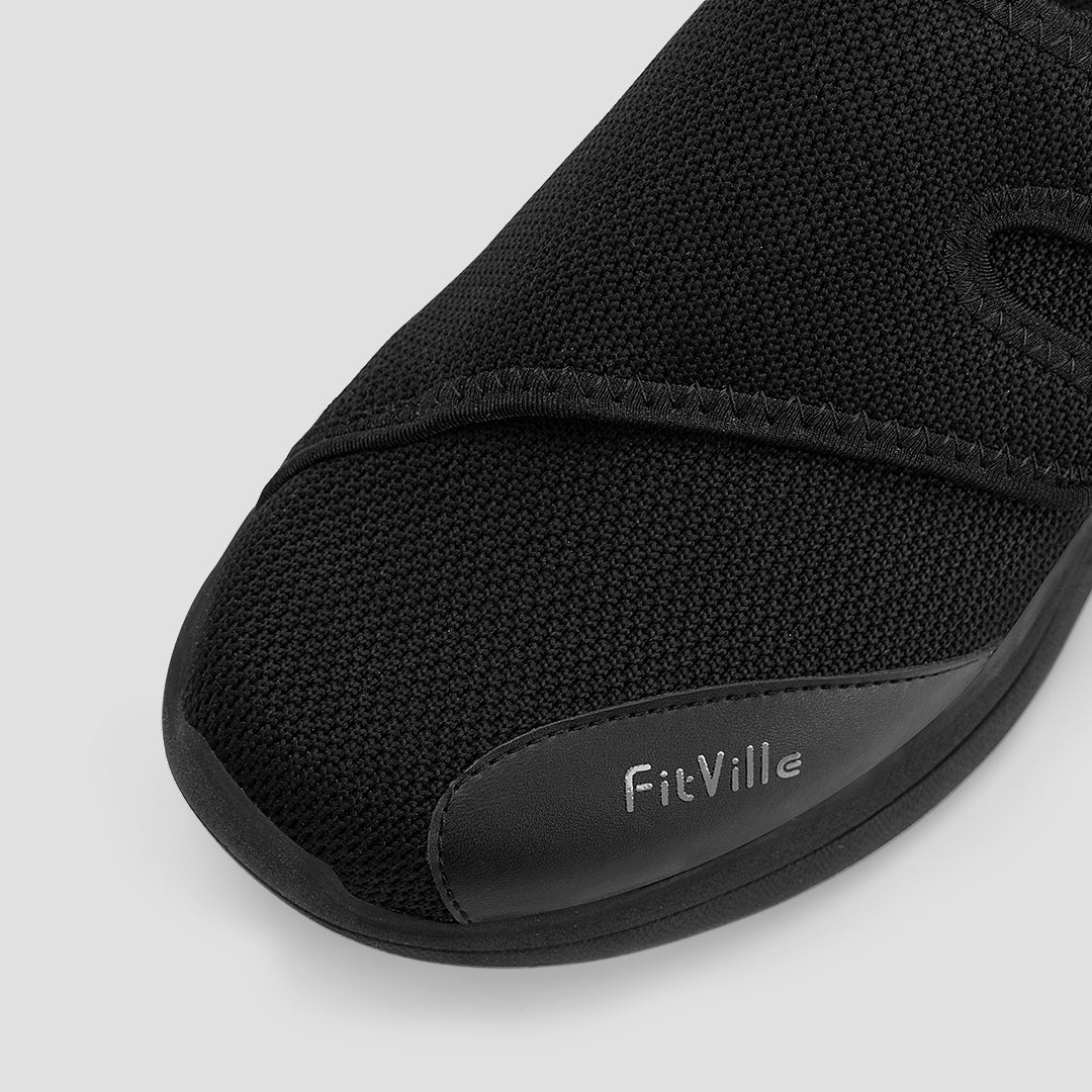FitVille Women's EasyTop Diabetic Shoes V1