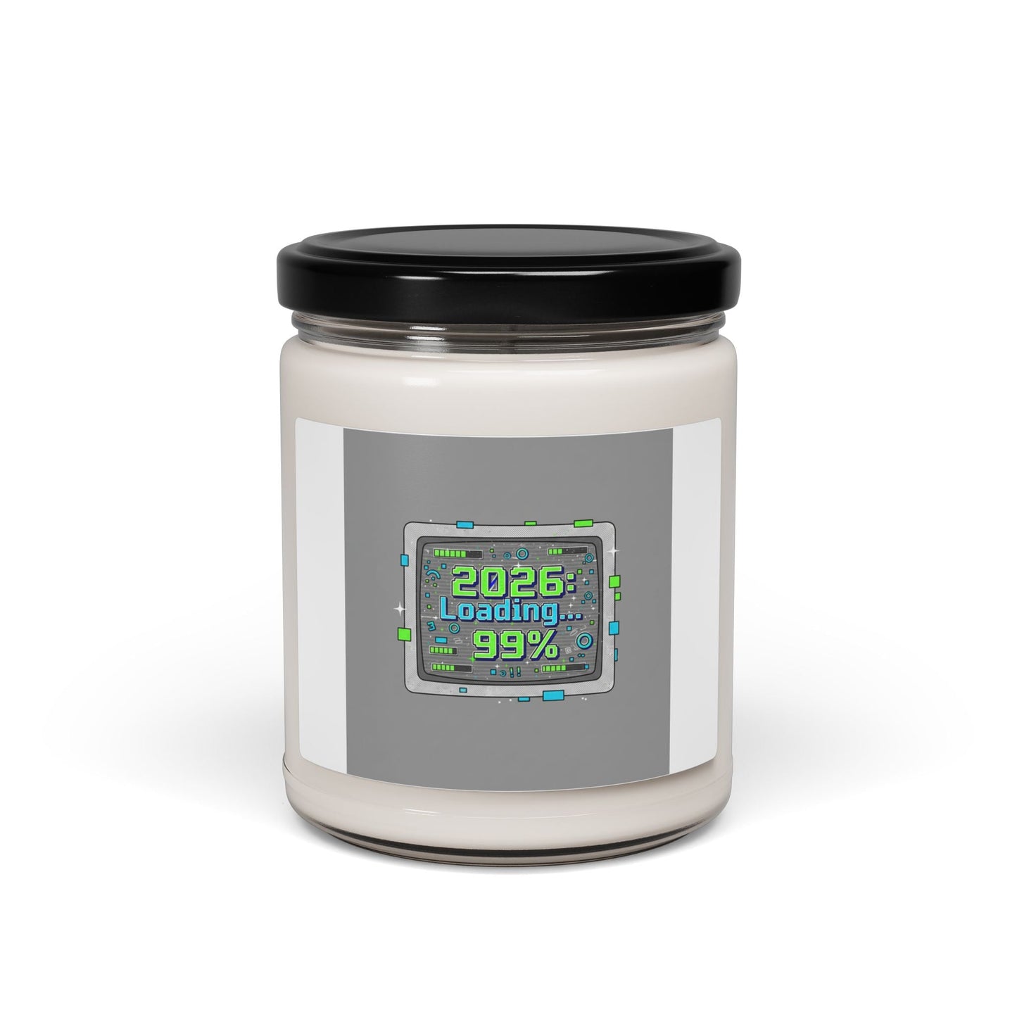 2026 Loading 99% Soy Candle | NYE countdown, Retro system UI