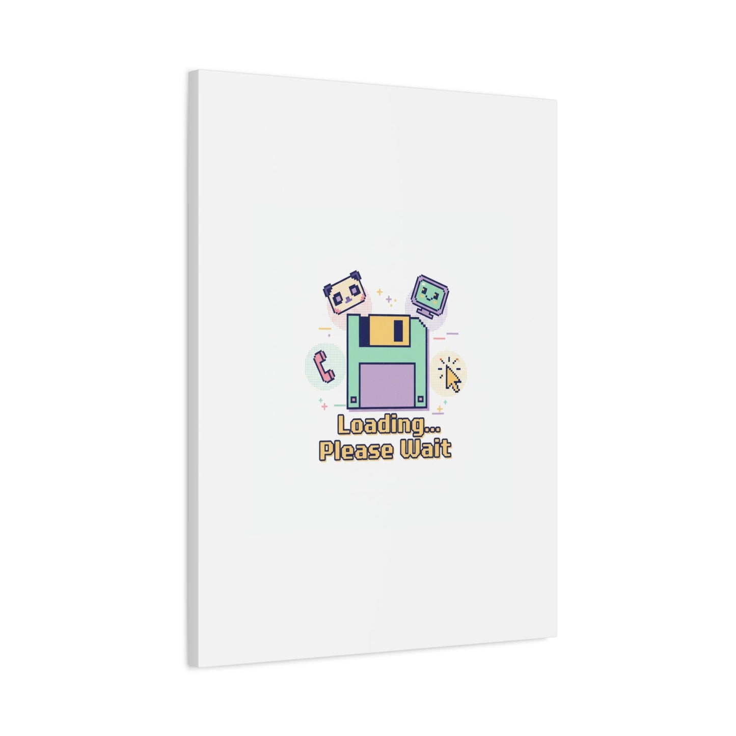 Loading Please Wait Canvas | Old Internet Aesthetic, 90s Web Nostalgia