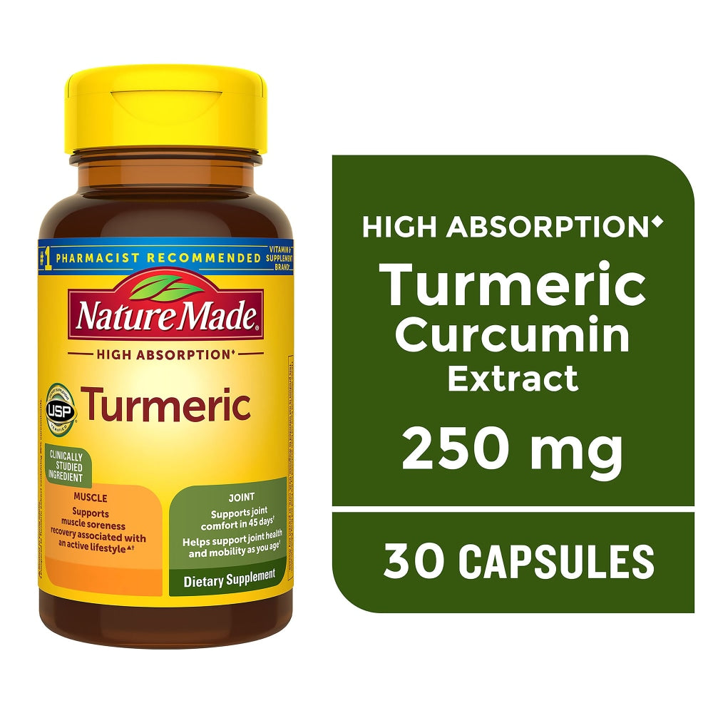 Nature Made High Absorption Turmeric Capsules