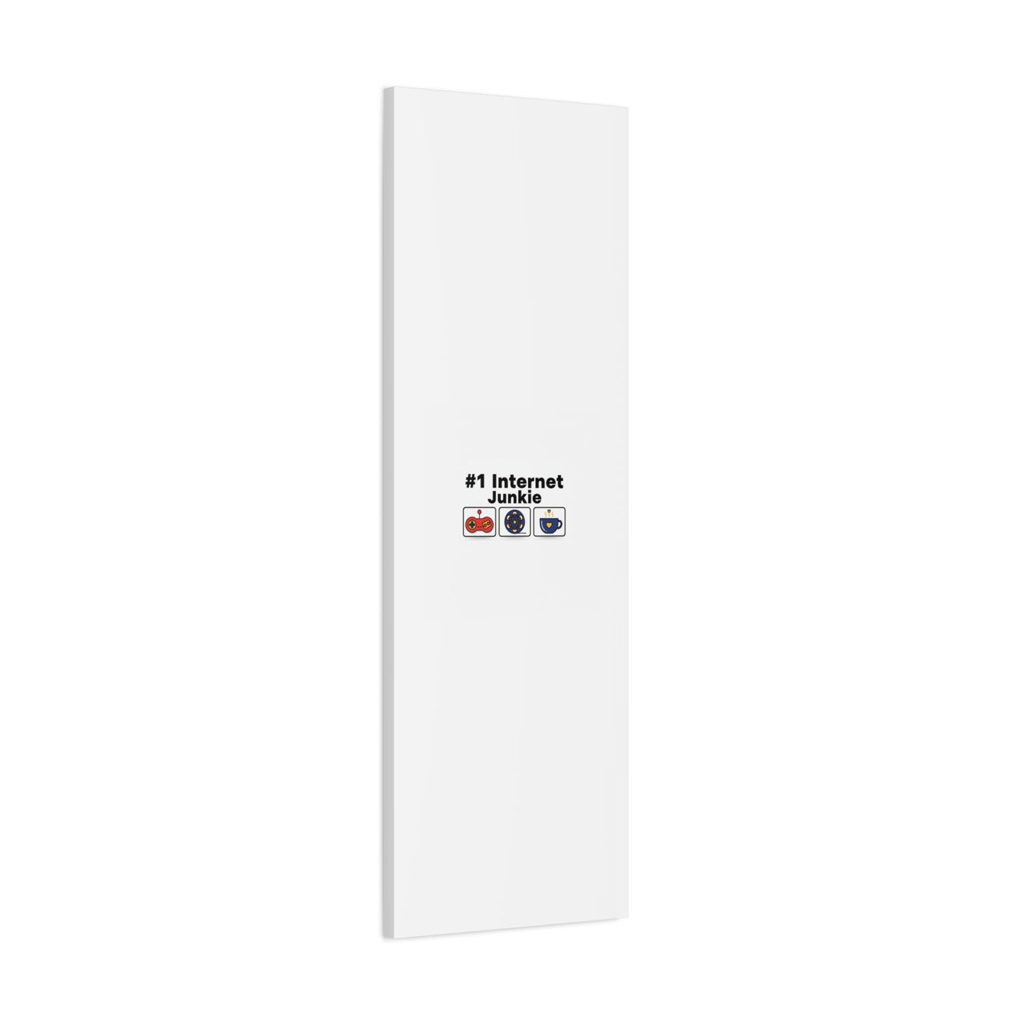 #1 Internet Junkie Matte Canvas | Top-List Ranking Poster