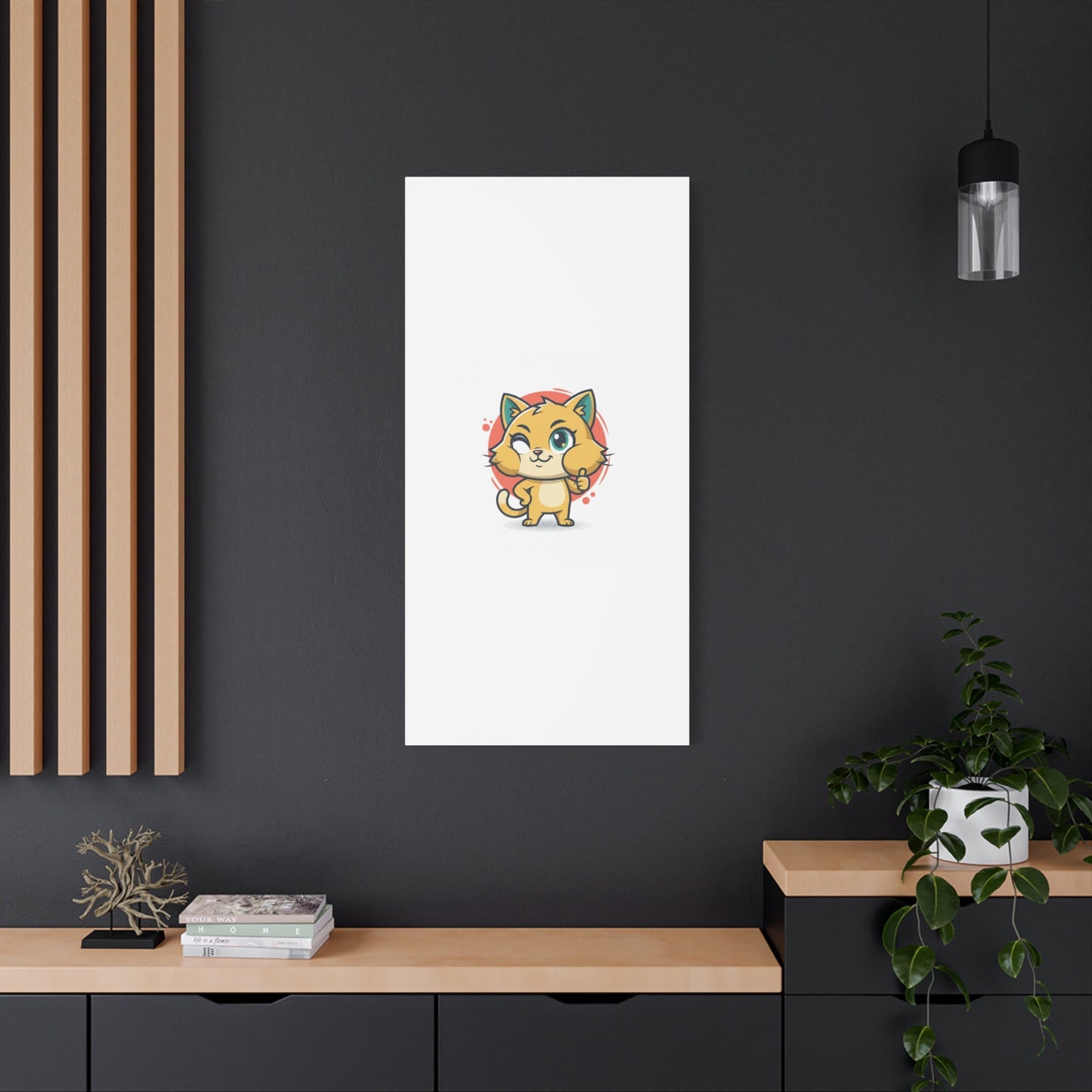 Cheeky Rodent Art Print | Rodent-Core Cute Rat/Mice Wall Canvas