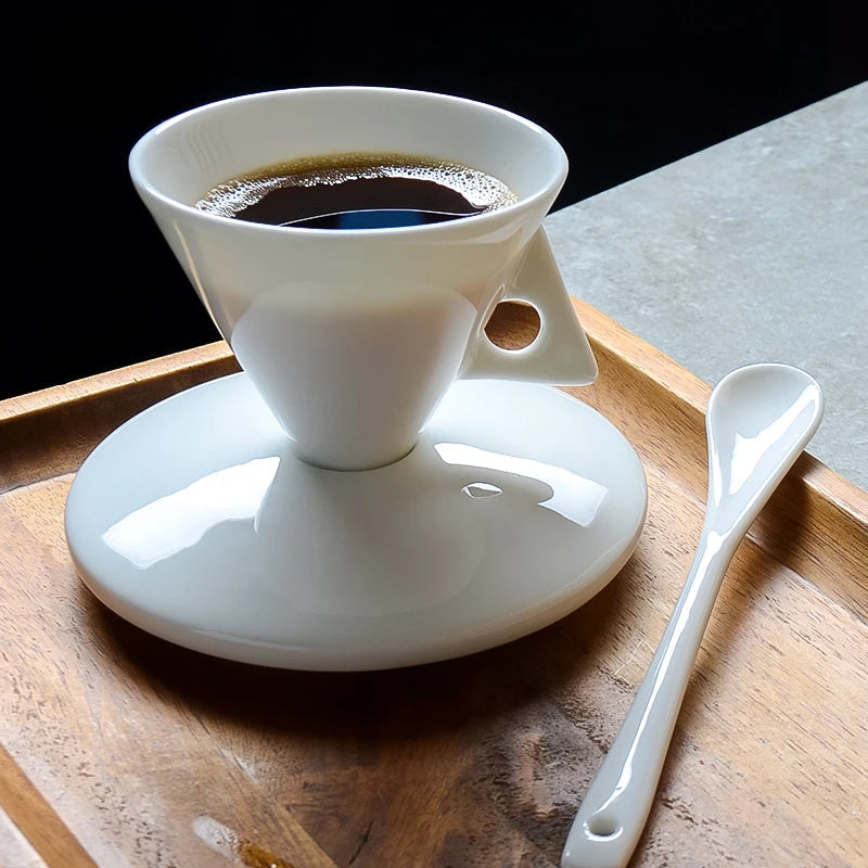 hand brewed coffee cups and saucers set with spoon espresso share ins style personality small cup exquisite highValue