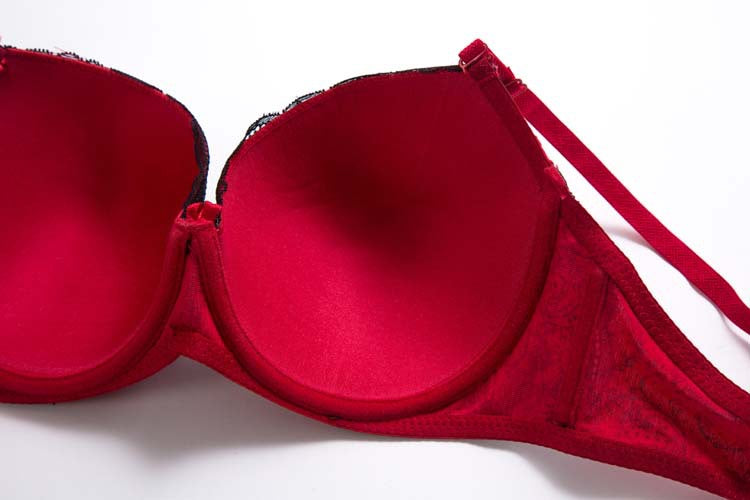 Plus Size Lace Color Matching Underwear Set for Comfortable Everyday Wear