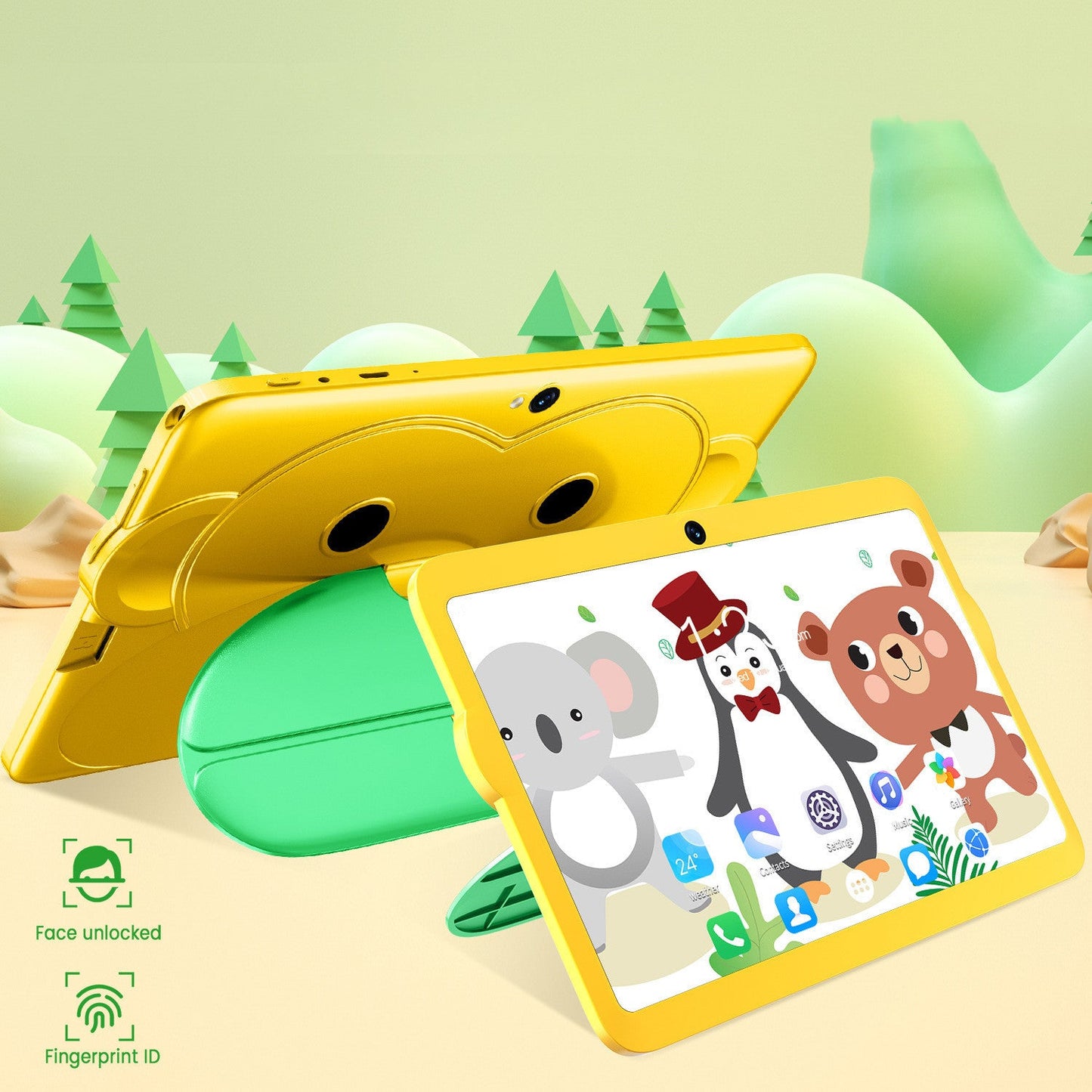 Children's 7-inch Android 16g Tablet Computer GPS Bluetooth Dual Card