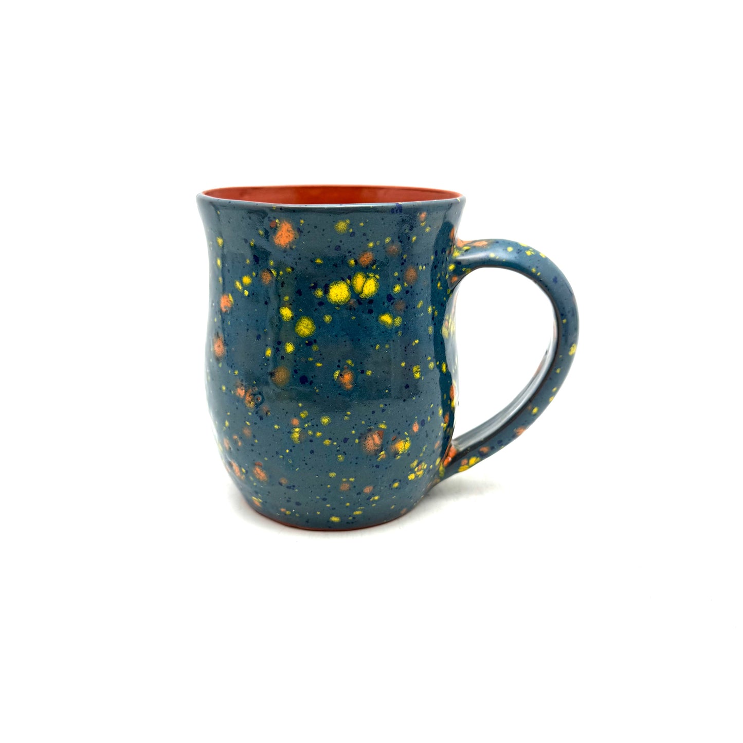 Handmade Mug - Slate Blue Sprinkles