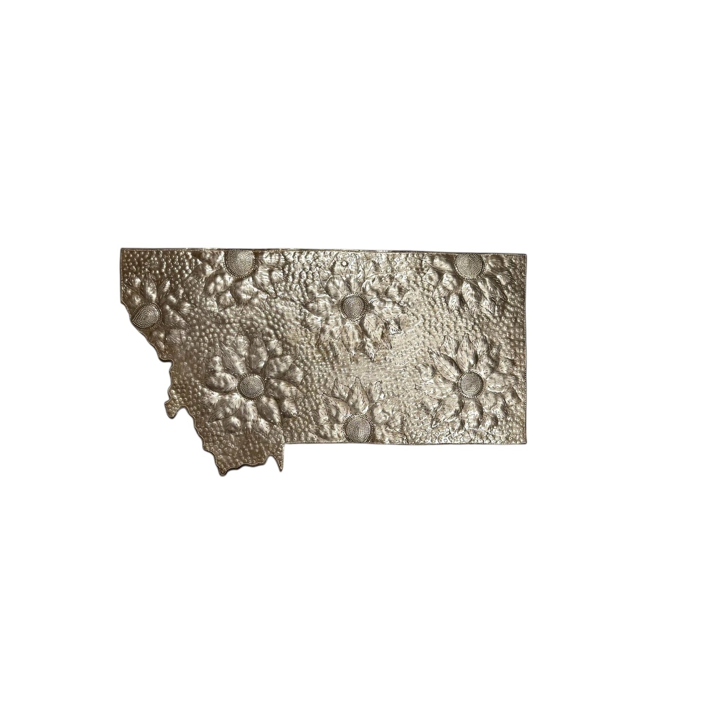 Montana Floral Metal Art