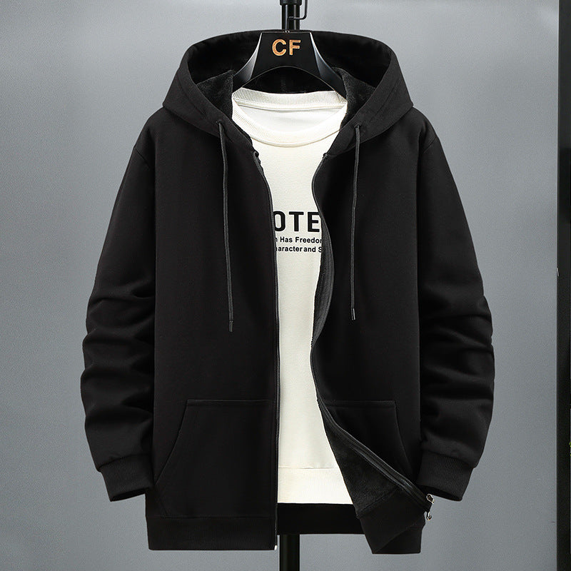 New Fall Men's Trendy Fashion Coat Plus Big Size Loose Style