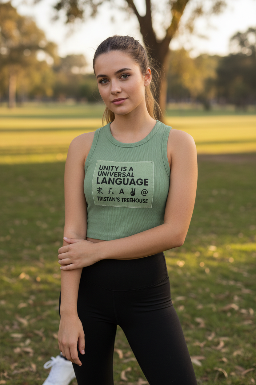Unity is a Universal Language – Tank Top